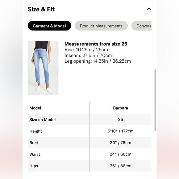 Paige Cindy Destroyed Hem Jeans - Picture 6 of 15